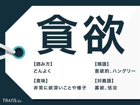 貪欲|貪欲（どんよく）とは？ 意味・読み方・使い方をわかりやすく。